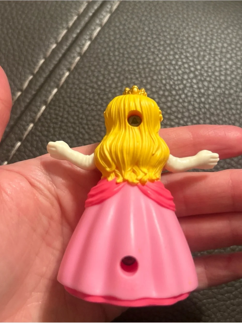 McDonald's Pink Princess Peach Mini Figure 2022